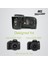 Canon EOS T6s, T6i, 750D, 8000D Suni Deri Kamera Çantası 3