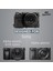 Sony Alpha A6000 A6300(16-50mm) Suni Deri Kamera Çantası 5