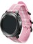 Strap Studio Gear Sport Premium Nato Kayış Pembe / Beyaz 3