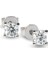 0.52Ct F Color Pırlanta Tektaş Küpe 1