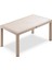 Classi 150 Rattan Dikdörtgen Masa - Kapuçino 1
