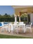 Rattan Claris 150 Masa Takimi Beyaz 1