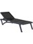 Contract Pacific Şezlong Koyu Gri/Siyah 1