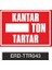 Kantar….Ton Tartar - İş Güvenliği Levhası ( 25x35 cm PVC MALZEME ) 1