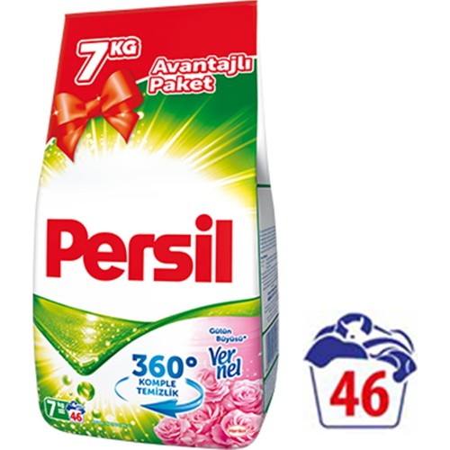 Persil Expert Toz Çamaşır Deterjanı Vernel Gülün Büyüsü Kokulu 7 kg