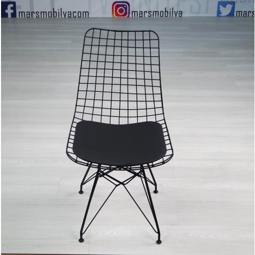 Mars Mobilya Rustik Tel Ayaklı Sandalye Fiyatı Taksit