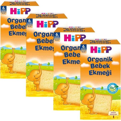 Hipp Organik Bebek Ekmeği 100 gr x 4 Adet Fiyatı