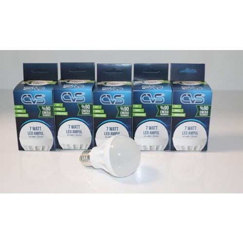 Cvs Dn 10107 Led Ampul 7W 5 Li Ampul Beyaz Fiyatı