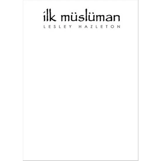 İlk Müslüman