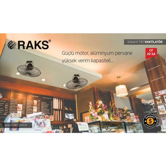Raks Cf 20 Sa Sanayi Tipi Tavan Vantilatörü Fiyatı Raks Cf 20 Sa Sanayi Tipi Tavan Vantilatörü Fiyatı