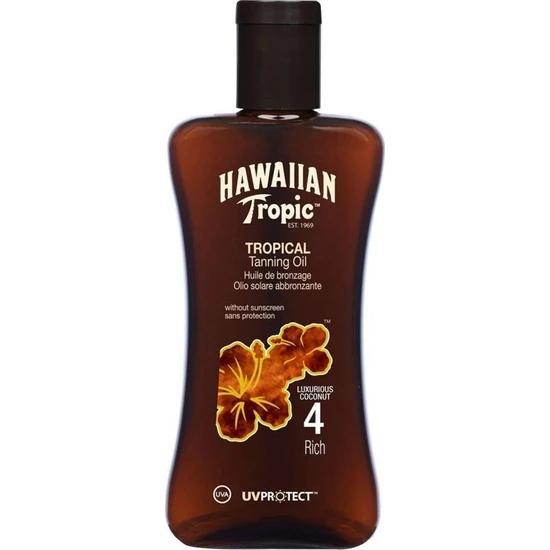 Hawaiian Tropic Yağ Spf 4 200 Ml