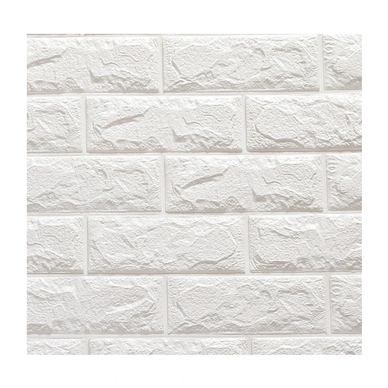 Bellagente Freewall Kendinden Yapışkanlı Esnek Yastık Duvar Paneli Beyaz 70 x  77 x 0,65 cm