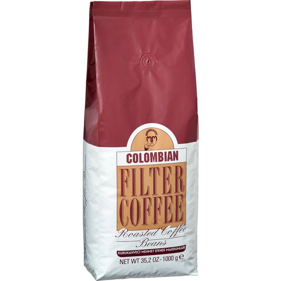 Mehmet Efendi Colombian Filter Coffee 1000gr Kavrulmuş Çekirdek