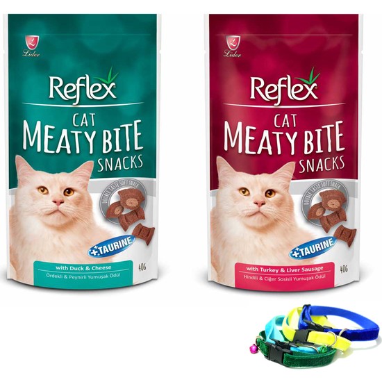 Reflex Somon, Peynir, Hindi ve Ciğerli Yumuşak Kedi Ödülü Fiyatı
