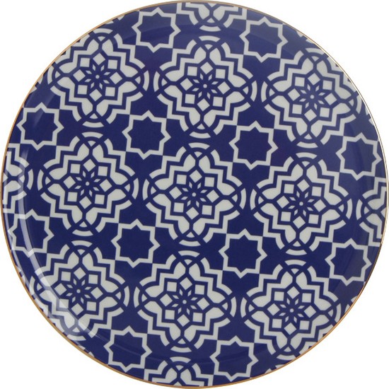 Porland Morocco Düz Tabak Desen7 Mor 28cm Fiyatı