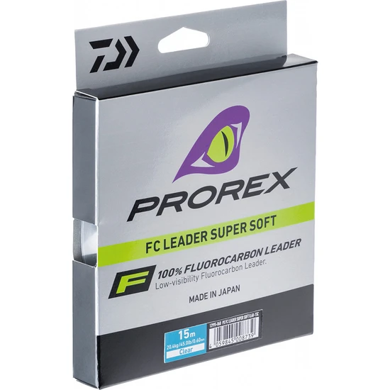 Daiwa Prorex FC Leader Fluorocarbon Spin Lrf Super Soft Misina