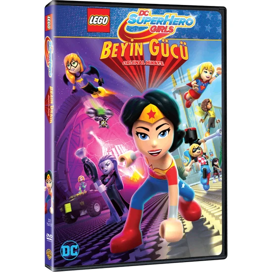 Lego Dc Superhero Gırls:Braın Draın Dvd - Lego Dc Superhero Gırls:Beyin Gücü