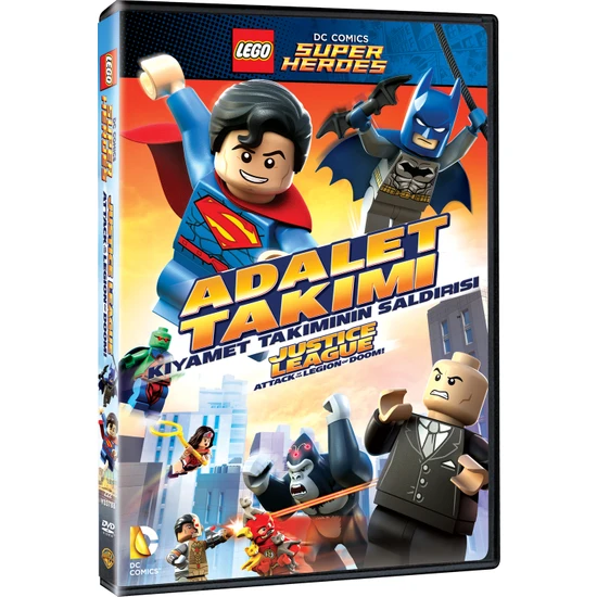 Lego:Dc Justıce League:Attack Of Leg.Doom Dvd - Lego: Dc Adalet Takımı Kıyamet Takımının Sald.