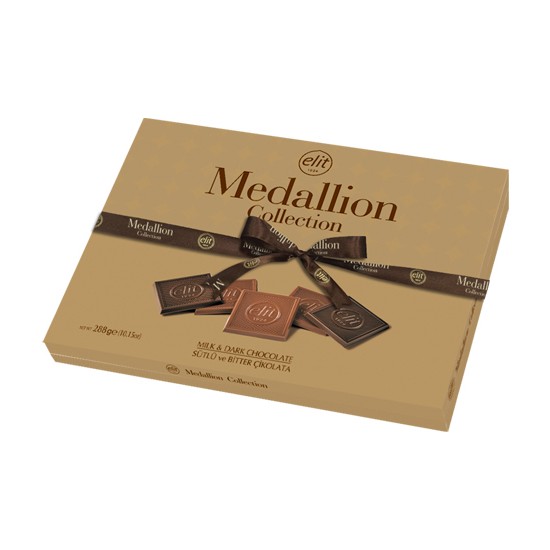 Elit Medallion Çikolata Collection Altın Kutu 288Gr Fiyatı