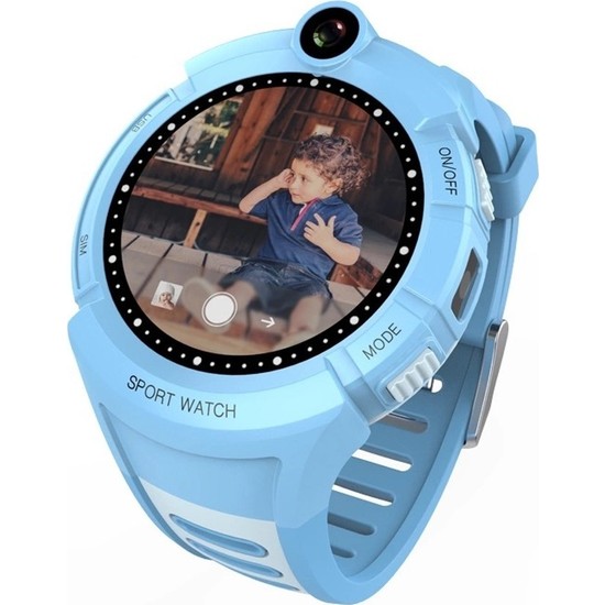 Sentar V80-ES02 GPS Özellikli Akıllı Çocuk Saati - Mavi