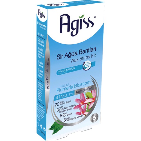 Agiss Komple Set Ağda Bandı Plumerya Çiçeği Fiyatı