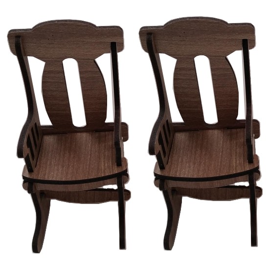 Hobi Ahşap Minyatür Yuvarlak Masa Sandalye Set Ahşap Obje Fiyatı