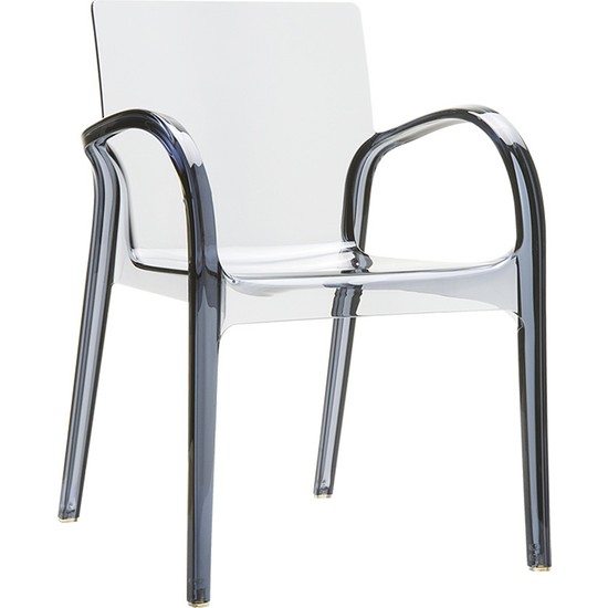 Siesta Contract Dejavu Sandalye Gri Transparan Fiyatı