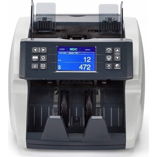 HunterTec CDM 2400 13 Ülkeli Karışık Sayım Para Sayma Makinası Sahte Para Kontrol Cihazı