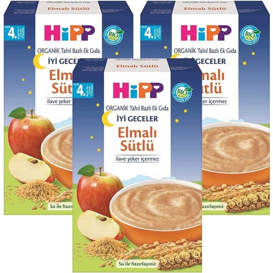 Hipp Organik Ek Gıda 250 gr 4+ Ay x 3 Adet Fiyatı