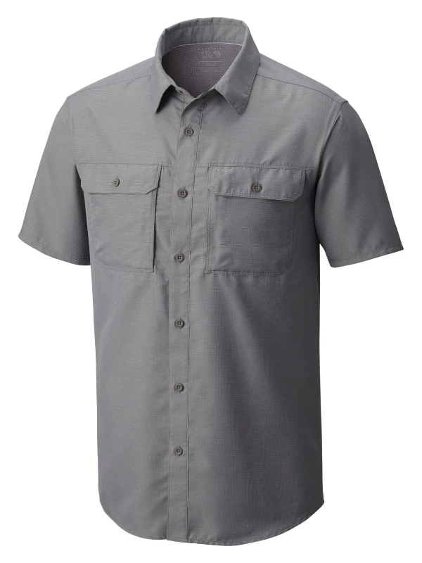 Mountain Hardwear OM7044-073 Men's Canyon Short Sleeve Shirt Erkek Gömlek