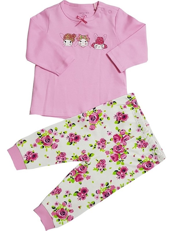 Motherlove Pembe Kız Bebek Pijama Takımı Fiyatı