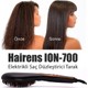 Hairens ION-700 İyonik Seramik Elektrikli Saç Düzleştirici Tarak Fırça