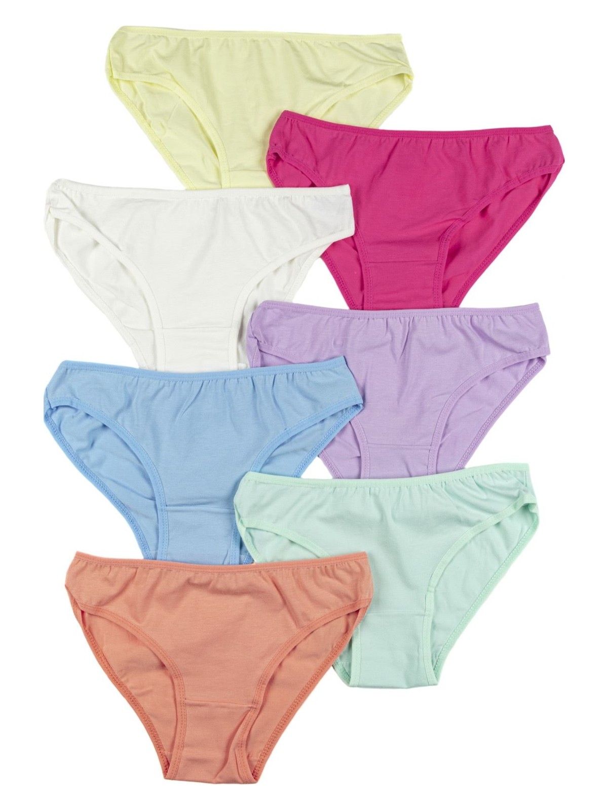 Nicoletta Bordo Kadın Külot 7 Li Paket Likralı - Görsel 7