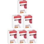 Kotex Ultra Normal Hijyenik Ped - 24'lü x 6 Paket, Pamuksu Doku ile Yumuşak ve Cilt Dostu, Gün Boyu Konfor, Sızıntı Önleyici Teknoloji