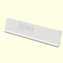 Aldım Geldi Ilma Kişiye Isime Isme Özel Üretim Masaüstü Isimlik Sevgiliye Eşe Hediyelik Masa Üstü Isimliği Sümen Ofis Hediyesi Dekoratif Organik Plastik