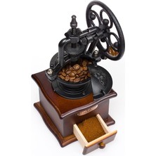 Three Beans Retro Ayarlanabilir Eşlik Manuel Kahve Değirmeni Ormanlık Metal Ot Herb Freze Çapak Kahve Çekirdeği Makinesi Taşlama Makinesi Dönme Dinlenme | Manuel Kahve Öğütücüler (Yurt Dışından)