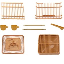 Three Beans Besleyici ve Waterer ile Montaj Kuş Kafesi Küçük Pet Bird Plastik Kuş Evi Thrush Papağan Kafesi Tam Set | Kuş Kafesleri ve yuvalar - (Yurt Dışından)