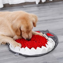 Three Beans Köpekbalığı Koklama Köpek Pad Köpek Eğitim Mat Oyuncaklar Yıkanabilir Pet Koku Eğitim Battaniye Oyuncak Köpek Yavrusu Yavaş Besleme Battaniye Pet Sniff Pad - (Yurt Dışından)