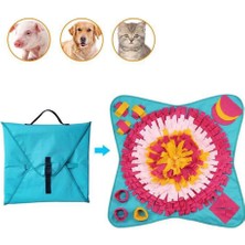 Three Beans Stres Kabartma Yavaş Besleme Köpek Oyuncakları Dayanıklı Kedi Eğitim Pedi Yemiş Pet Snuffle Mat Battaniye Burun Çalışma Tedavi Dağıtıcı | Köpek Besleme - (Yurt Dışından)