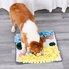 Three Beans Snuff Mat Pet Kediler ve Köpekler Besleme Mat Dayanıklı Interaktif Eğitim Köpek Oyuncak Mat Pratik Pet Kase Battaniye | Köpek Besleme - (Yurt Dışından)