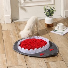 Three Beans Pet Köpek Snuffle Mat Burun Kokusu Eğitim Battaniye Kelepiş Pad Yavaş Besleme Kase | Köpek Oyuncakları - (Yurt Dışından)