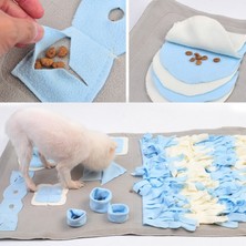 Three Beans Pet Köpek Snuffle Mat Burun Kokusu Eğitim Battaniye Koku Pad Yavaş Besleme Kase Köpek Oyuncaklar - (Yurt Dışından)