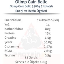 Olimp Gain Bolic 6000 3500 Gr - Çikolata Aroma -