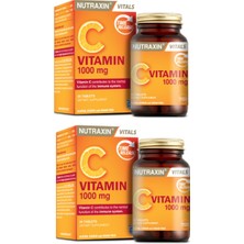 C Vitamin 1000 Mg 30 Tablet - Zaman Salınımlı X2 Adet
