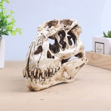 Three Beans Dinozor Tyrannosaur Skull T Rex Kafatası Hediyeler Gerçekçi Reçine El Sanatları Dinozor Kafatası Fosil Öğretim Iskelet Modeli Ev Dekor | Akvaryumlar ve tanklar - (Yurt Dışından)