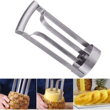 Three Beans Soyucu Gereçler Dilimleme Torluk Kesici Meyve Ananas Paslanmaz Çelik Mutfak Aracı Gadget | Corers - (Yurt Dışından)