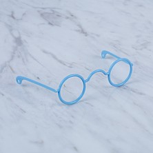 Loren Plastik Amigurumi Gözlük Mavi