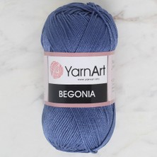 Yarnart Begonia 50GR Mavi El Örgü Ipi - 0154
