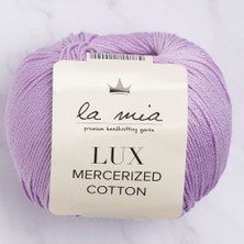 La Mia Lux Mercerized Cotton Lila El Örgü Ipi - 53