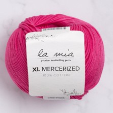La Mia Xl Mercerized Fuşya El Örgü Ipi - 35